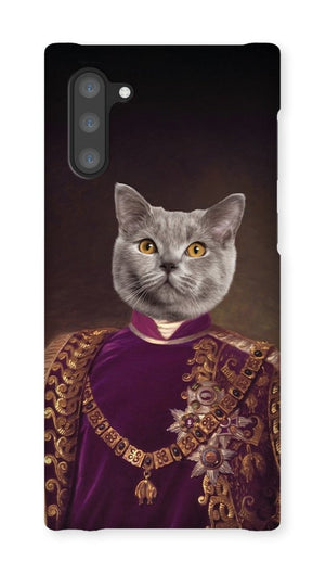 The Emperor: Custom Pet Phone Case - Paw & Glory - Dog Portraits - Pet Portraits
