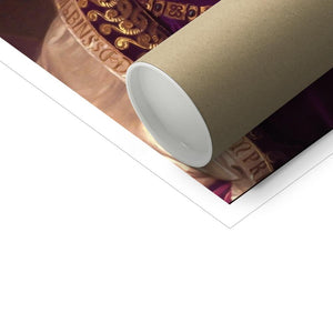 The Emperor: Custom Pet Poster - Paw & Glory - Dog Portraits - Pet Portraits