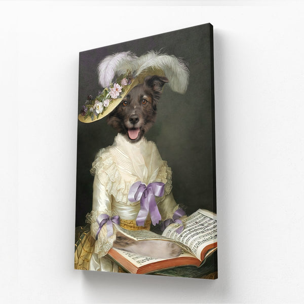 The English Rose: Custom Pet Canvas | custom pet canvas | Paw & Glory