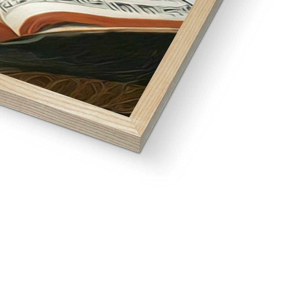 The English Rose: Custom Pet Portrait - Paw & Glory - Dog Portraits - Pet Portraits
