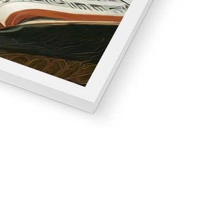 The English Rose: Custom Pet Portrait - Paw & Glory - Dog Portraits - Pet Portraits