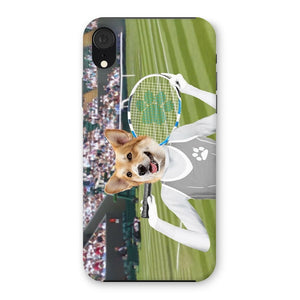 The Female Tennis Player: Custom Pet Phone Case - Paw & Glory - Dog Portraits - Pet Portraits