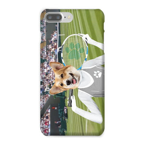 The Female Tennis Player: Custom Pet Phone Case - Paw & Glory - Dog Portraits - Pet Portraits