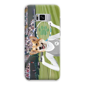 The Female Tennis Player: Custom Pet Phone Case - Paw & Glory - Dog Portraits - Pet Portraits