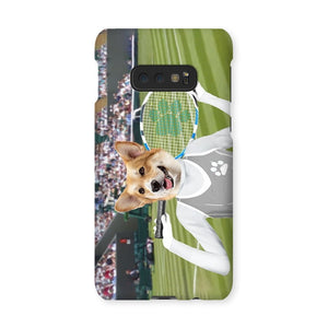 The Female Tennis Player: Custom Pet Phone Case - Paw & Glory - Dog Portraits - Pet Portraits