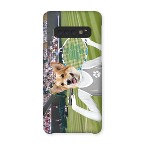The Female Tennis Player: Custom Pet Phone Case - Paw & Glory - Dog Portraits - Pet Portraits