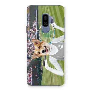 The Female Tennis Player: Custom Pet Phone Case - Paw & Glory - Dog Portraits - Pet Portraits