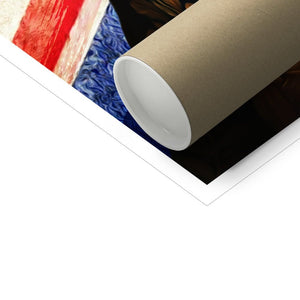 The First Lieutenant British Flag Edition: Custom Pet Poster - Paw & Glory - Dog Portraits - Pet Portraits