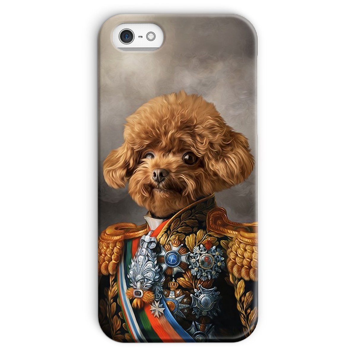 The First Lieutenant: Custom Pet Phone Case - Paw & Glory - Dog Portraits - Pet Portraits