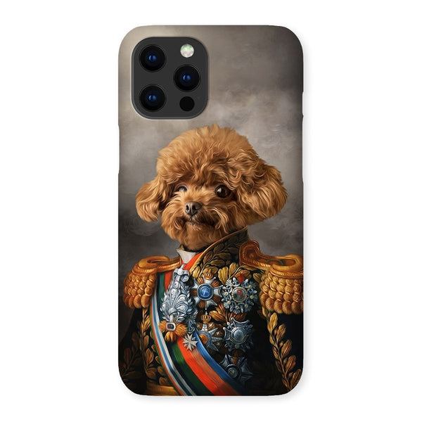 The First Lieutenant: Custom Pet Phone Case | royal pet portrait | Paw & Glory