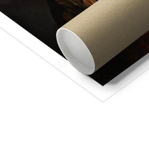 The First Lieutenant: Custom Pet Poster - Paw & Glory - Dog Portraits - Pet Portraits