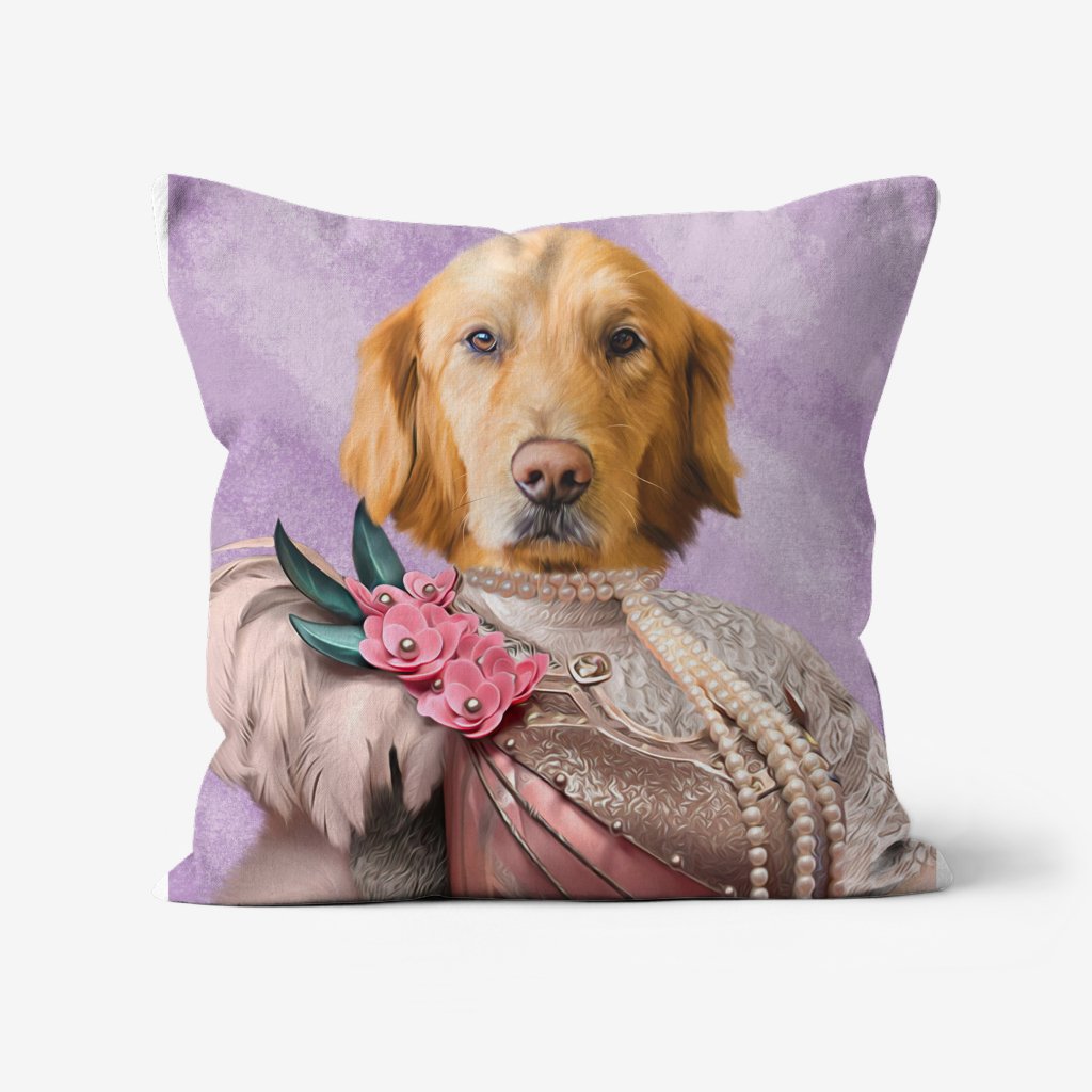 The Fur Lady: Custom Pet Pillow - Paw & Glory - Dog Portraits - Pet Portraits