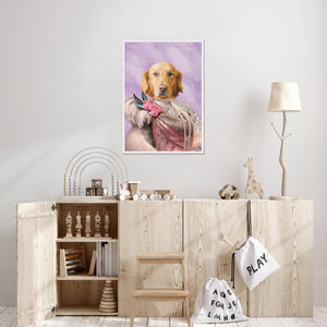 The Fur Lady: Custom Pet Portrait - Paw & Glory - Dog Portraits - Pet Portraits