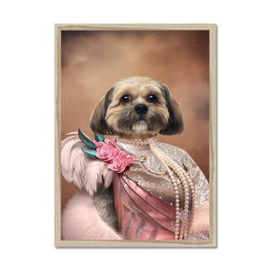 The Fur Lady: Custom Pet Portrait - Paw & Glory - Dog Portraits - Pet Portraits