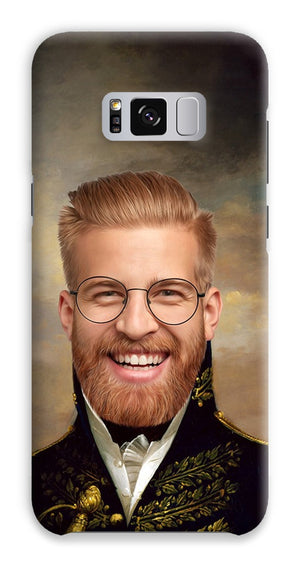 The General: Custom Hooman Phone Case - Paw & Glory - Dog Portraits - Pet Portraits