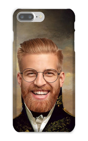 The General: Custom Hooman Phone Case - Paw & Glory - Dog Portraits - Pet Portraits