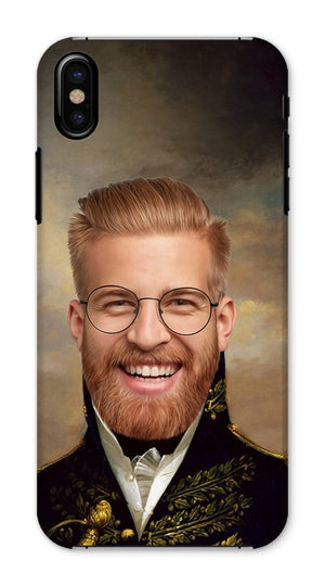 The General: Custom Hooman Phone Case - Paw & Glory - Dog Portraits - Pet Portraits