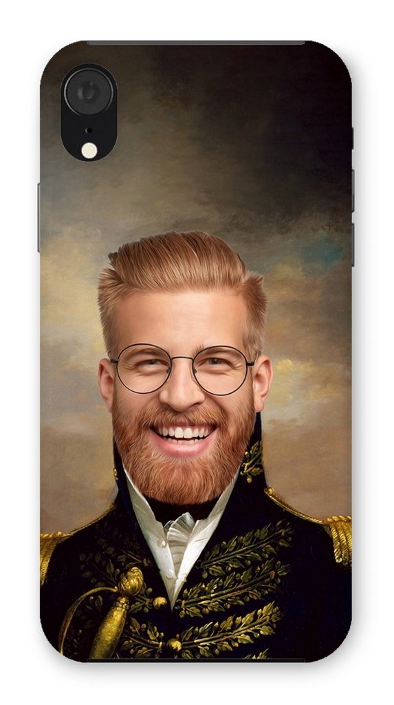 The General: Custom Hooman Phone Case - Paw & Glory - Dog Portraits - Pet Portraits