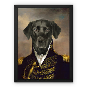 The General: Custom Pet Canvas - Paw & Glory - Dog Portraits - Pet Portraits