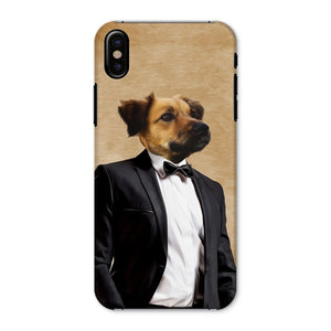 The Gentleman: Custom Pet Phone Case - Paw & Glory - Dog Portraits - Pet Portraits