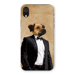 The Gentleman: Custom Pet Phone Case - Paw & Glory - Dog Portraits - Pet Portraits