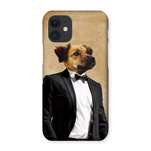 The Gentleman: Custom Pet Phone Case - Paw & Glory - Dog Portraits - Pet Portraits