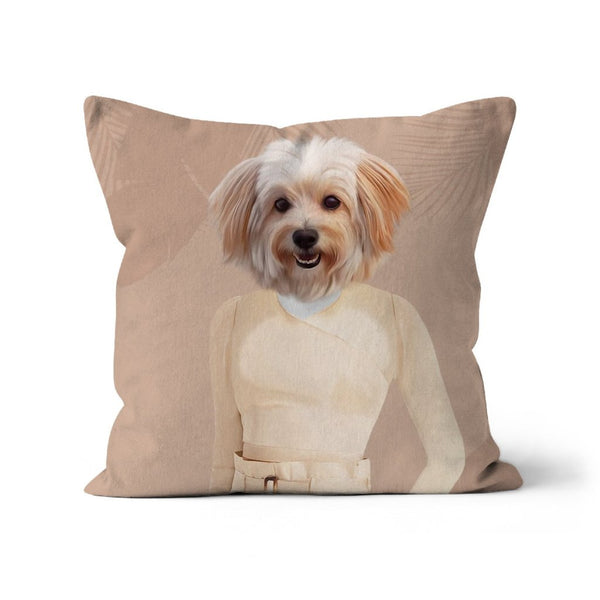 Coastal Glamour Star Custom Pet Pillow | Funny Pet Portrait | Paw & Glory