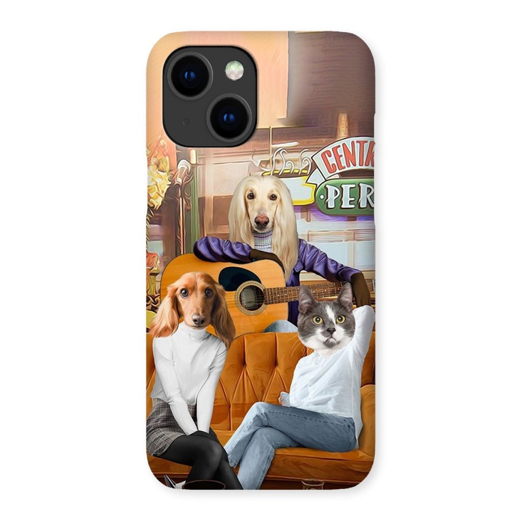 Coffee House Girls Custom Pet Phone Case | Custom Pet Artwork | Paw & Glory