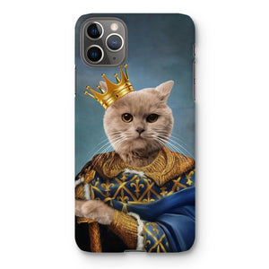 The Golden King: Custom Pet Phone Case - Paw & Glory - Dog Portraits - Pet Portraits