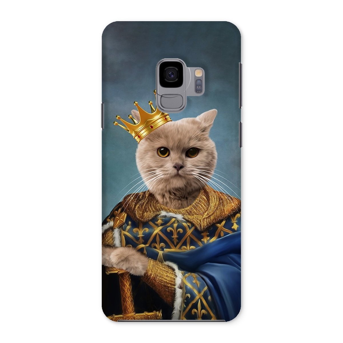 The Golden King: Custom Pet Phone Case - Paw & Glory - Dog Portraits - Pet Portraits