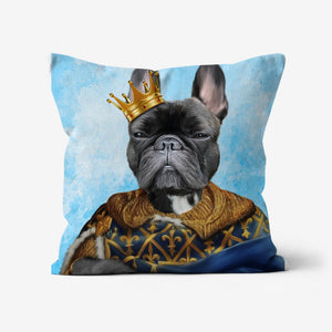 The Golden King: Custom Pet Pillow - Paw & Glory - Dog Portraits - Pet Portraits