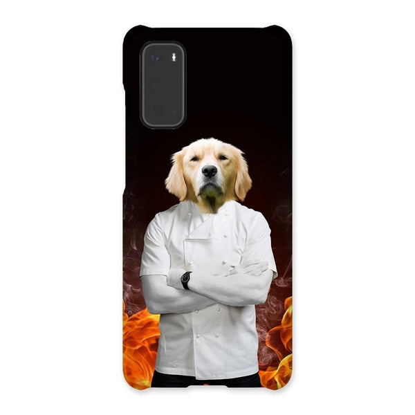 Fiery Celebrity Chef Custom Pet Phone Case | Personalized Pet Gift | Paw & Glory
