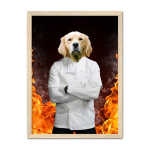 The Gordon Ramsey: Custom Pet Portrait - Paw & Glory - Dog Portraits - Pet Portraits