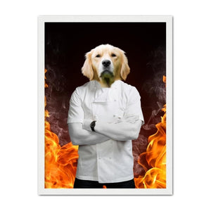 The Gordon Ramsey: Custom Pet Portrait - Paw & Glory - Dog Portraits - Pet Portraits