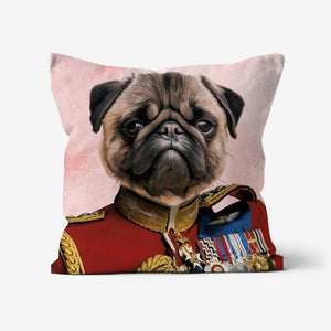 The Governor: Custom Pet Pillow - Paw & Glory - Dog Portraits - Pet Portraits