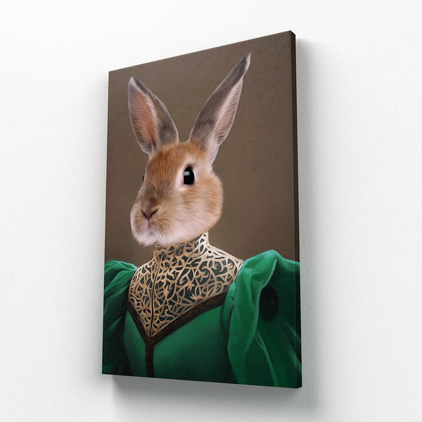 The Grand Dame: Custom Pet Canvas | custom canvas print | Paw & Glory