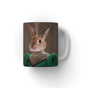 The Grand Dame: Custom Pet Coffee Mug - Paw & Glory - Dog Portraits - Pet Portraits