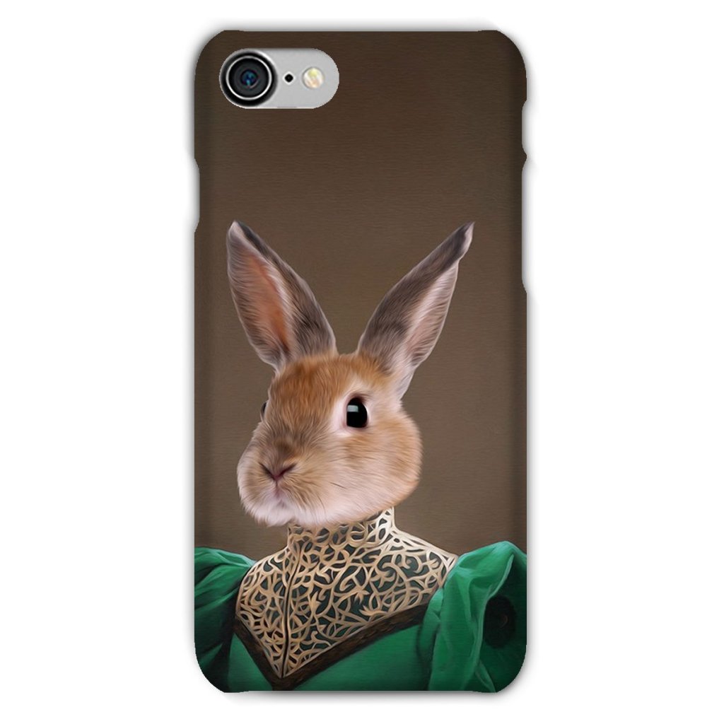 The Grand Dame: Custom Pet Phone Case - Paw & Glory - Dog Portraits - Pet Portraits