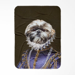 The Grand Duchess: Custom Pet Blanket - Paw & Glory - Dog Portraits - Pet Portraits