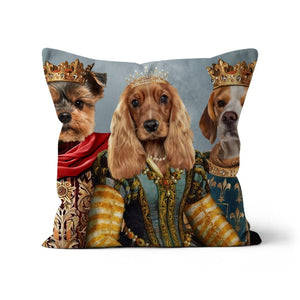 The Imperial 3: Custom Pet Pillow - Paw & Glory - Dog Portraits - Pet Portraits