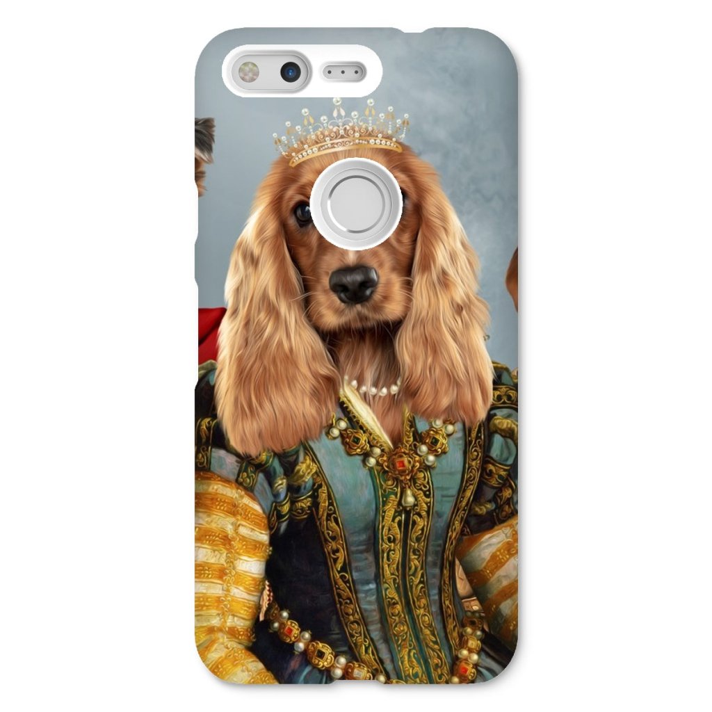 The Imperial 3: Custom Pet Snap Phone Case - Paw & Glory - Dog Portraits - Pet Portraits