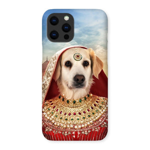 The Indian Rani: Custom Pet Phone Case - Paw & Glory - Dog Portraits - Pet Portraits