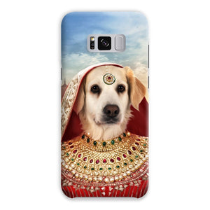 The Indian Rani: Custom Pet Phone Case - Paw & Glory - Dog Portraits - Pet Portraits