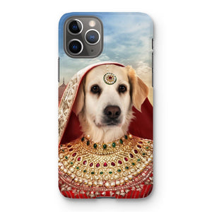 The Indian Rani: Custom Pet Phone Case - Paw & Glory - Dog Portraits - Pet Portraits