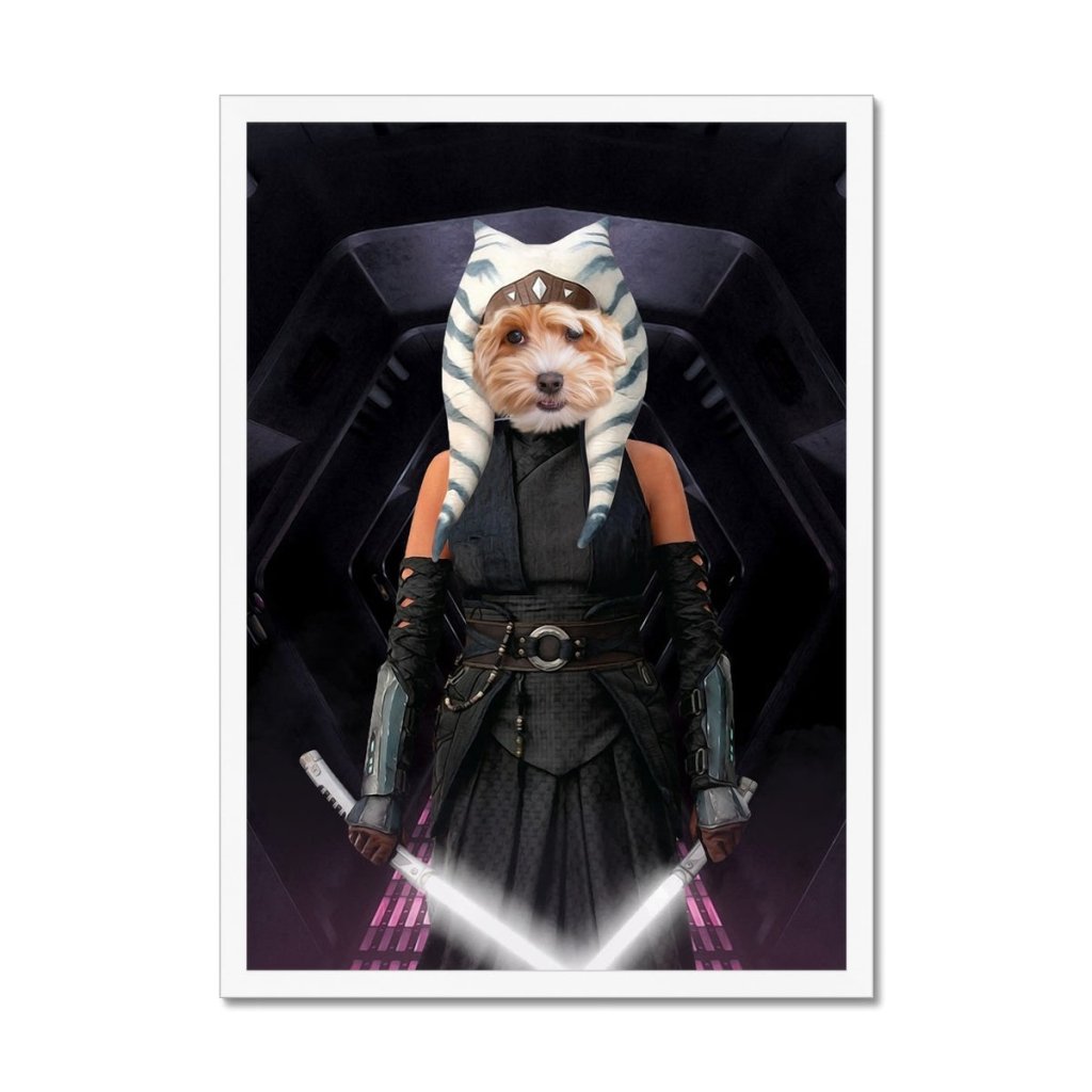 Galactic Warrior Custom Pet Portrait | Paw & Glory