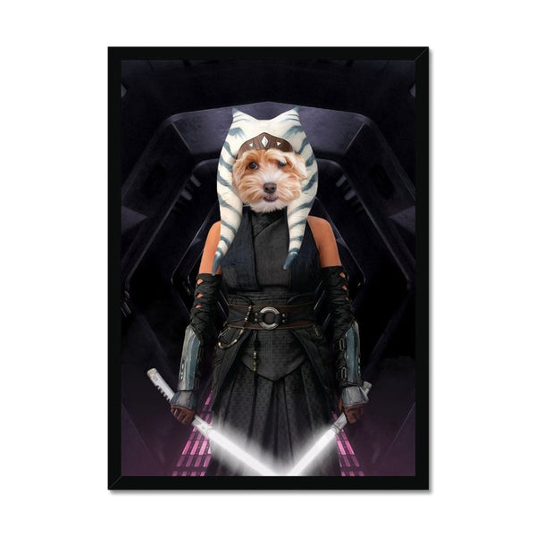 Galactic Warrior Custom Pet Portrait | Paw & Glory