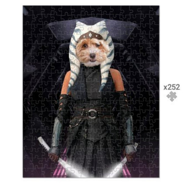 Galactic Warrior Custom Pet Puzzle | Pet Lover Gift | Paw & Glory