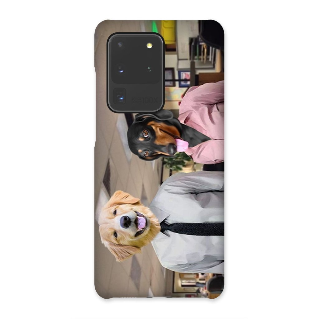 Office Sweethearts Custom Pet Phone Case | Custom Pet Artwork | Paw & Glory