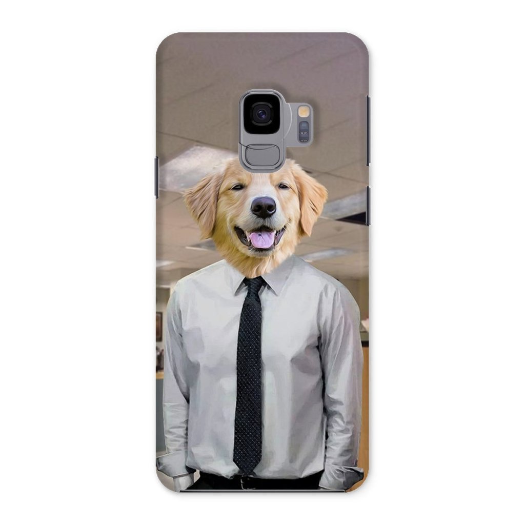 The Jim (The Office Inspired): Custom Pet Phone Case - Paw & Glory - Dog Portraits - Pet Portraits