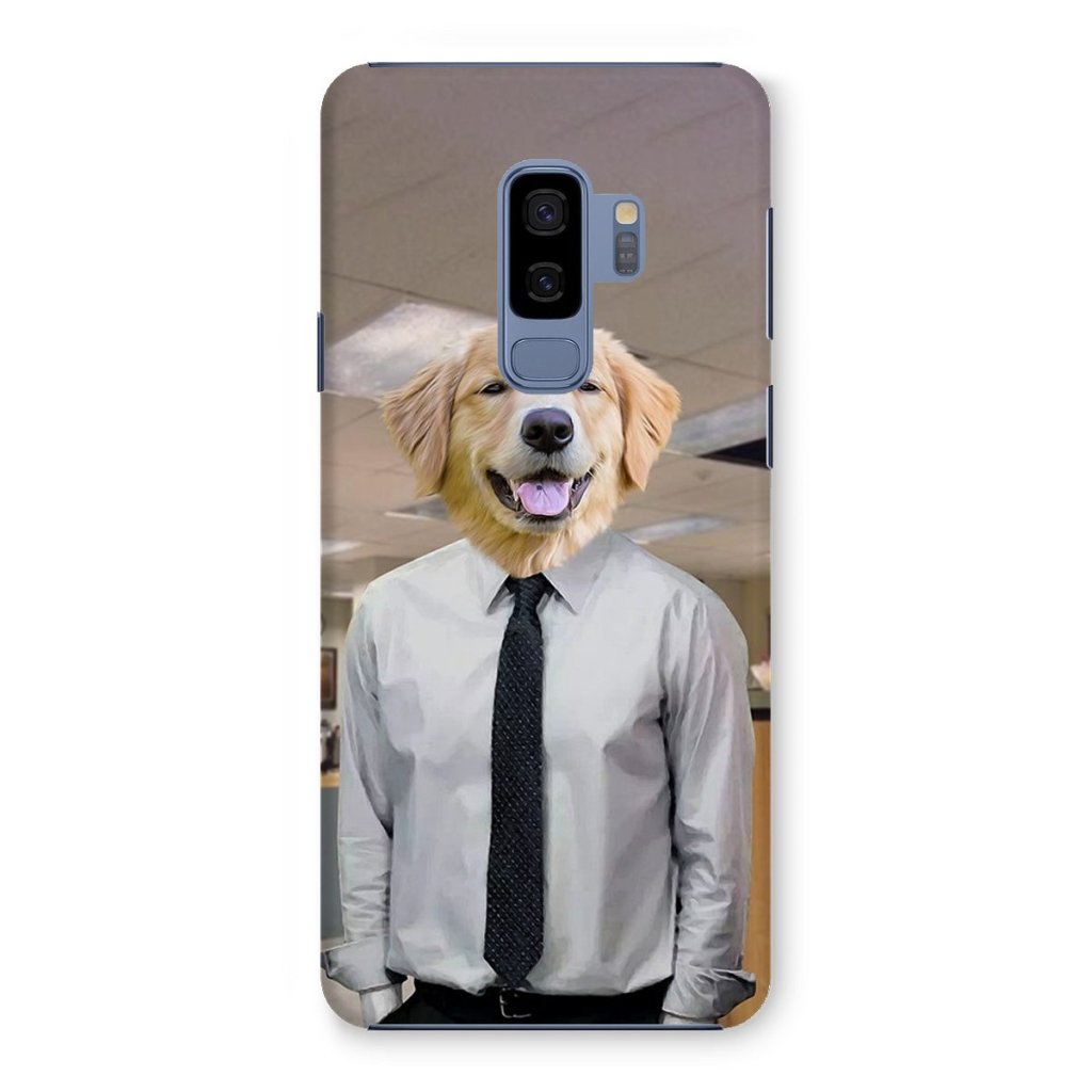 The Jim (The Office Inspired): Custom Pet Phone Case - Paw & Glory - Dog Portraits - Pet Portraits